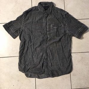 Guess Slim Fit Short Sleeve Button Up